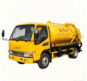 Camion d'aspiration des eaux usées Euro 3 9000 litres 9 tonnes 4x4 - Faible bruit pour les zones résidentielles - Product Image 5