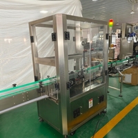 Ligne de remplissage de shampoing entièrement automatique en acier inoxydable 304, 16 têtes de remplissage servo-contrôlées, 12 têtes de bouchage à engrenages, complète