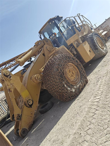 Chargeuse sur pneus Caterpillar 988H d'occasion de 11,4 tonnes |   Chargeuse minière robuste Cat C18 avec godet de 7,0 m³ et cabine ROPS pour carrière - Product Image 4