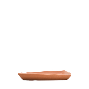 Piatto quadrato piatto in terracotta 21x21 cm per servire piatti da portata - Product Image 2