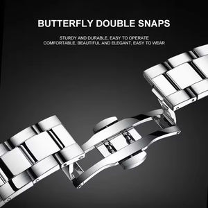 Nouvelle montre pour homme Medeo 855G, montre de luxe à bracelet en acier inoxydable, quartz, étanche, lumineuse, avec date, pour homme - Product Image 6