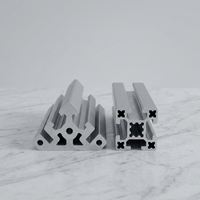 Perfiles de Extrusión de Aluminio Serie ISO OEM 6000 para Decoraciones con Servicios de Corte y Doblado, Plazo de Producción Rápido
