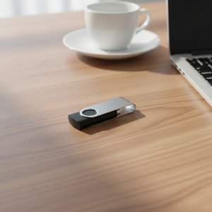 Nuevo Regalo Empresarial, Memoria USB 2.0 Giratoria con Logotipo Personalizado, 256MB, Elegante Regalo Personalizado para Familiares y Clientes - Product Image 6