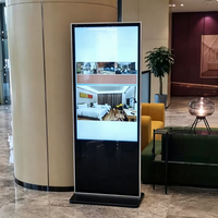 Schermo Pubblicitario LCD a Colori ad Alta Definizione da 55 Pollici per Esterni, Display Promozionale Intelligente
