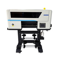 Nueva Impresora UV DTF i3200 A3 de 30CM para Parches 3D de TPU, Impresora de Etiquetas en Relieve para Ropa, Transferencia Térmica de Logotipos en Relieve, Rollo a Rollo
