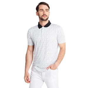 Camisa de Golf Formal para Hombre, Diseño Frontal Personalizado con Logotipo, Manga Corta, Impresión Digital, Nueva Mezcla de Algodón Ligero para Verano - Product Image 1