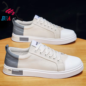 Zapatos Planos Deportivos Transpirables de Lona con Cordones para Estudiantes, Antideslizantes, para Hombre, Moda 2025 - Product Image 6