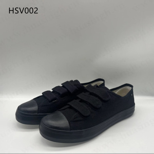 LXG,Lounging Walking Vulcanized Rubber Sole Cheap <strong>Plimsoll</strong> Trainers No Shoelace Style Oversize Sneakers for US Prison HSV002 - Product Image 1
