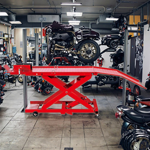 <span class=keywords><strong>Table</strong></span> élévatrice de <span class=keywords><strong>moto</strong></span> à poteau unique de haute qualité 800 livres <span class=keywords><strong>pneumatique</strong></span> hydraulique à prix abordable - Product Image 1