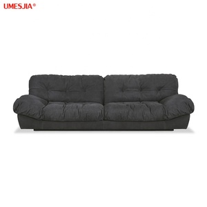 الايطالية الحديثة أريكة لغرفة المعيشة بلوري جلد 3 مقاعد أريكة أريكة ميلانو - Product Image 6