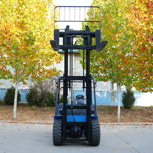 Forklift Diesel 4 Roda Desain Baru untuk Gudang Pabrik, Forklift 5 Ton Ban Padat Portabel dengan Komponen Pompa Inti - Product Image 6