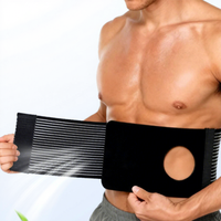 Ceinture de Soutien Réglable pour Stomie XXL, Élastique, Respirante, Ajustement par Pression, Protection Essentielle Toutes Saisons