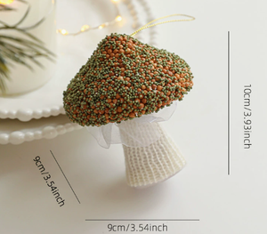 Nuevo Estilo 2026: Adorno Colgante de Espuma en Forma de Hongo de 8CM para Árbol de Navidad, Bola Decorativa de Polipropileno para Colgar en Árboles de Navidad - Product Image 5