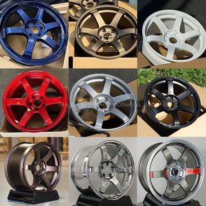 Forgex TE37 Style Geschmiedete Felgen 17/18/19/20 Zoll Leichte Autofelgen für Honda Civic Type R / Subaru WRX STI / BMW E90 E92 G80 - Product Image 6