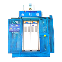 Monte-charge de chantier DAHAN SSD160A 1600 kg, moteur de traction 18,2 kW, élévateur de marchandises, portée 300 m, garantie 1 an