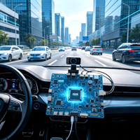 Assemblage de circuits imprimés (PCB) de qualité automobile OEM ODM, système de sécurité ADAS, carte de circuit imprimé pour composants électroniques automobiles