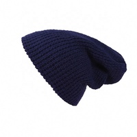 Bonnet long en acrylique pour hommes, avec logo personnalisé de haute qualité, pour l'automne et l'hiver 100%