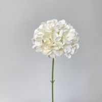 Fleurs d'hortensia HGA à prix d'usine, aspect naturel, en soie artificielle, pour la décoration de tables de réception de mariage et de salons.