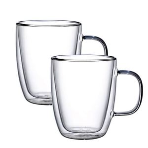 Juego de 2 Tazas de Café y Agua de Doble Capa, Resistentes al Calor, Irrompibles y Aisladas, de Alta Gama, para Uso Transfronterizo - Product Image 3