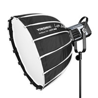 YONGNUO LUX160 180W COB lumière vidéo LED extérieure Bowens Mount Studio lampe avec adaptateur secteur Softbox pour film Vlog