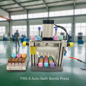 <b>Small</b> <b>CNC</b> Pneumatic Bath Bomb Forming <b>Machine</b> (Power Press) Multifunctional Economic Choice for Home Spa & Craft Business - Product Image 4