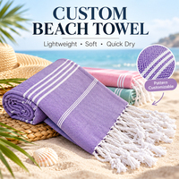 Serviette de hammam légère en coton turc, séchage rapide, super absorbante, sans sable, avec franges, Peshtemal, couverture de piscine et de yoga