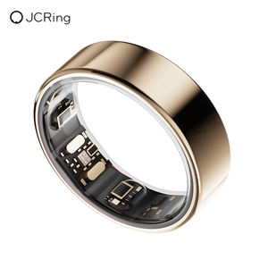 Jcring X6b Android Goud Roestvrij Staal Titanium Smartring Bloed Gezondheid Risicobeoordeling Slimme <span class=keywords><strong>Ring</strong></span> Voor Mannen Vrouwen Meisje Koppel - Product Image 1