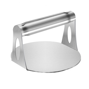 Prensa para Hamburguesas <span class=keywords><strong>de</strong></span> Acero Inoxidable Personalizada OEM para Cocina Comercial, Fabricada Según Dibujo, Prensa para Carne No Estándar - Product Image 4