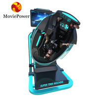 360 VR Flying Simulator Virtual Game Machine pour la maison et le parc d'attractions Simulateur de vol en métal en fibre de verre avec PC Playhouse