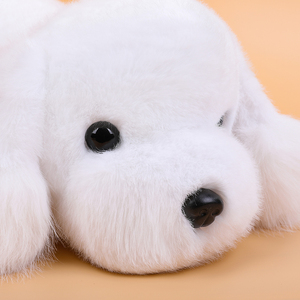 Peluche de Perro Tumbado Adorable al por Mayor, Juguete Suave Antiestrés, Almohada de Cachorro, Regalo Perfecto de Cumpleaños para Niños, Decoración del Hogar - Product Image 2