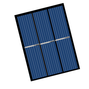 แผงโซลาร์เซลล์ Ak ขนาด 60x80 มม. โพลีคริสตัลไลน์ 1.5V 300mA พร้อมสายไฟ สำหรับทำของเล่น DIY - Product Image 5