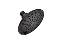 Pomme de douche à effet pluie en plastique ABS de haute qualité de l'usine Rainshower à fonction unique Appartements de 6 pouces provenant de sources directes