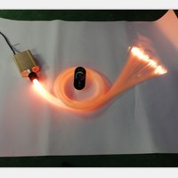 Lumière d'étoile de plafond de voiture en fibre optique PMMA LED 12VDC RGB à faire soi-même pour la décoration