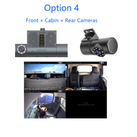Sistem Kamera Dasbor Kendaraan Dual Lensa Kualitas Video Bagus Resolusi 1080p MDVR GPS WIFI 4G Mobile DVR Kartu SD ADAS DSM DASHCAM