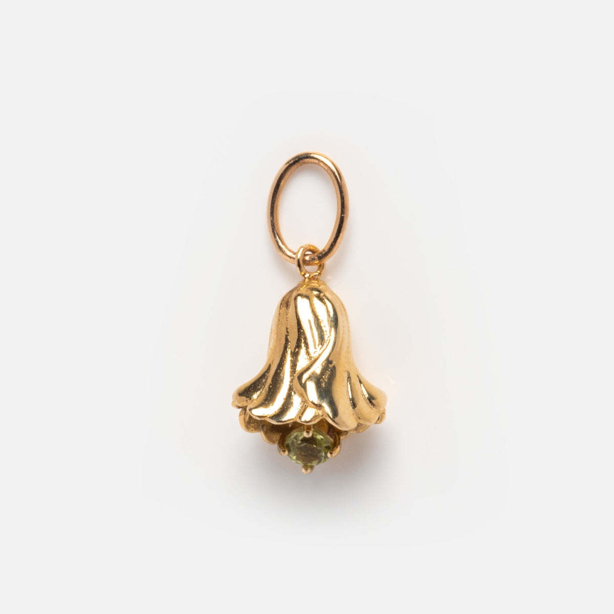 Pendentif Coquelicot d'Août en Or