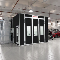 Cabine de peinture automobile à infrarouge pour atelier de carrosserie, prix compétitif