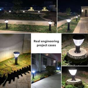 Luces decorativas para césped, luces solares para jardín, impermeables IP65, luz Led para Sendero de paisaje - Product Image 6