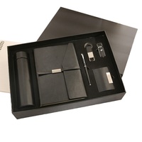 Set de Regalo Personalizado 6 en 1: Cuaderno, Bolígrafo, Llavero, Botella de Agua, USB y Tarjetero, Regalos Personalizados para Empresas
