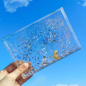 <span class=keywords><strong>2022</strong></span> nouveau cadre Photo eau scintillante en acrylique personnalisé produit en plastique personnalisé avec sérigraphie - Product Image 3