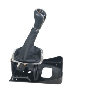 Phidix Car <b>Gear</b> <b>Knob</b> Manual Transmission PU Black Easy To Install - Product Image 4