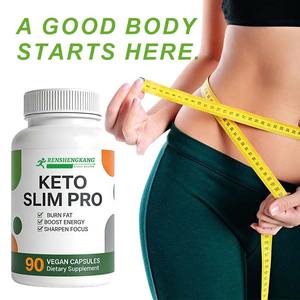 OEM Keto píldoras de dieta rápida Vinagre de sidra de manzana exógeno <span class=keywords><strong>BHB</strong></span> suplemento de sal quema de grasa dieta cetogénica cetona Slim Pro mujeres - Product Image 2