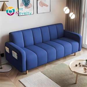 Antnovelty Canapé-<span class=keywords><strong>lit</strong></span> pliable 3 places et petit canapé <span class=keywords><strong>avec</strong></span> <span class=keywords><strong>fauteuil</strong></span> pour chambre et salon, <span class=keywords><strong>matelas</strong></span> et protection de revêtement inclus - Product Image 5