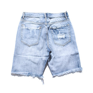 Shorts Vaqueros Desgastados al por Mayor para Hombre - Product Image 4