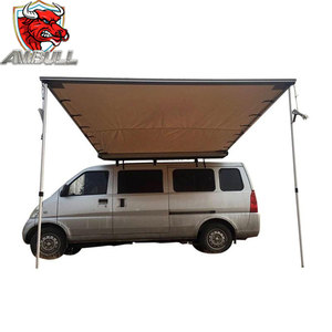 Tente latérale Oxford portable et pliable pour plusieurs modèles de véhicules, abri pare-soleil rétractable pour toit de voiture, auvent de voiture - Product Image 2