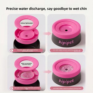 Nuevo Bebedero Automático Flotante de PP para Perros y Gatos, Mantiene la Boca Seca; Artículos para la Alimentación de Mascotas - Product Image 2