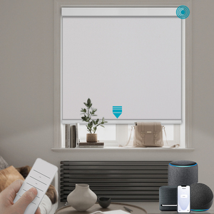 <strong>Long</strong> Life Motorized Roller Window <strong>Blinds</strong> Remote Control Customizable Light Filtering Fabric Roller Shades - Product Image 4