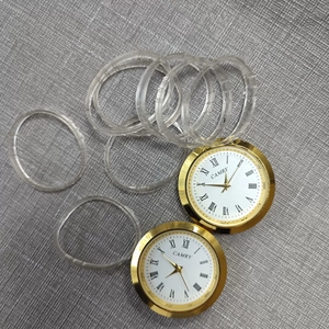 RTS Silent Minimalist DIY <strong>Clock</strong> Parts Alloy Crystal Quartz Movement Watch <strong>Kit</strong> 26mm36mm44mm Case <strong>Making</strong> <strong>Kit</strong> Gold/Silver - Product Image 2