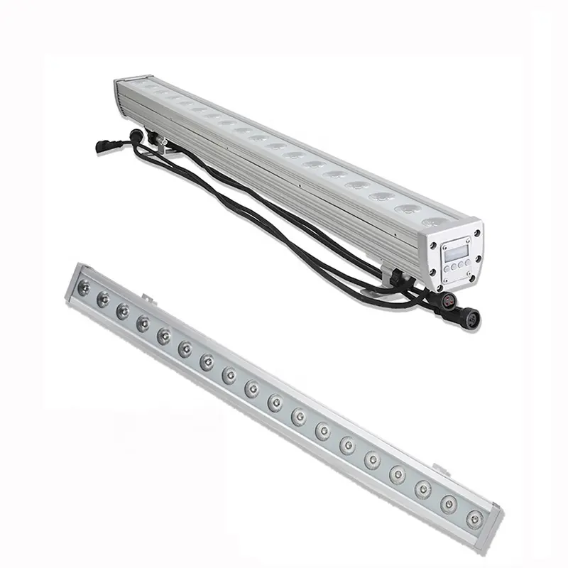 Lumière de lavage de mur étanche 18x12w RGBW 4 en 1 IP65 avec contrôle DMX512 Led lumière d'inondation extérieure DJ Bar Show LED lumière de scène