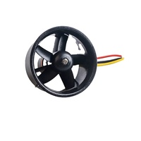 Ventilateur de conduit 70 mm + moteur 3000 KV (axe 4 mm) / Ventilateur 64 mm + moteur 4500 KV / Ventilateur de conduit 90 mm + moteur 1750 KV pour EDF de jet RC pour avion RC