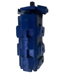 Plataforma de perforación Fábrica de producción de tres bombas hidráulicas. Bomba de engranajes de maquinaria de perforación de China JHP32/32/16 - Product Image 3